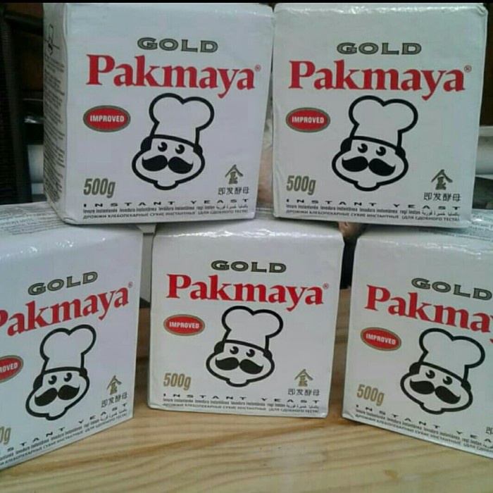 

ORIGINAL MURAH pakmaya gold 500 gram instant yeast ragi instan