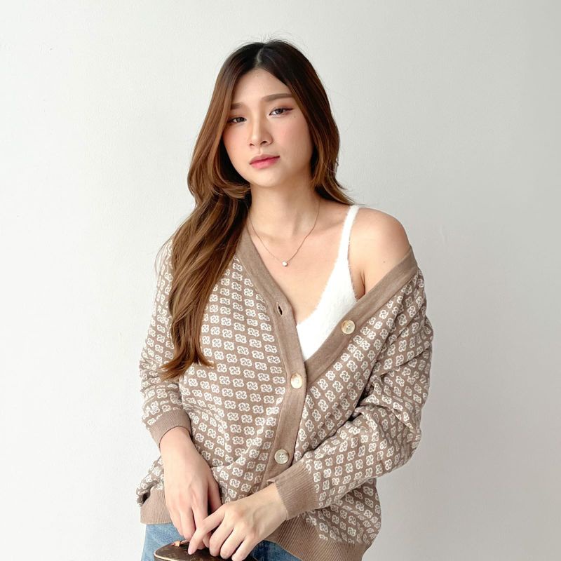 TERA OVERSIZE TOP - CARDIGAN RAJUT WANITA