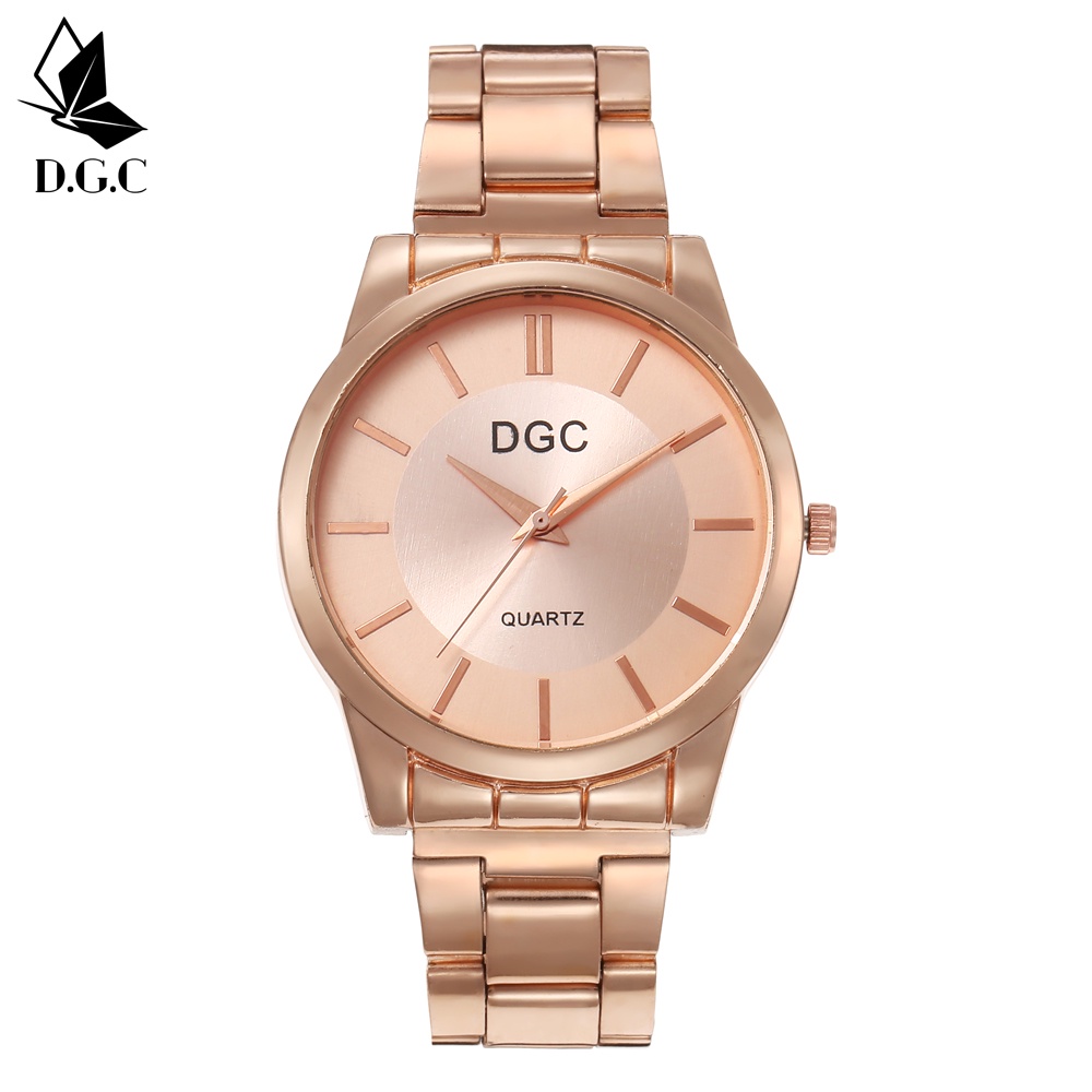 ✨DGC✨Jam Tangan Pasangan Fashion Pria Wanita Jam Tangan Murah Wanita Gelang Jam Tangan Pasangan C100