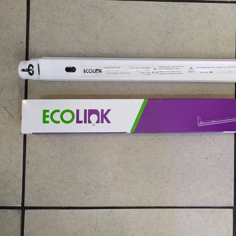 Kap lampu T8 Batten ecolink / kap lampu TL / kap lampu tl batten