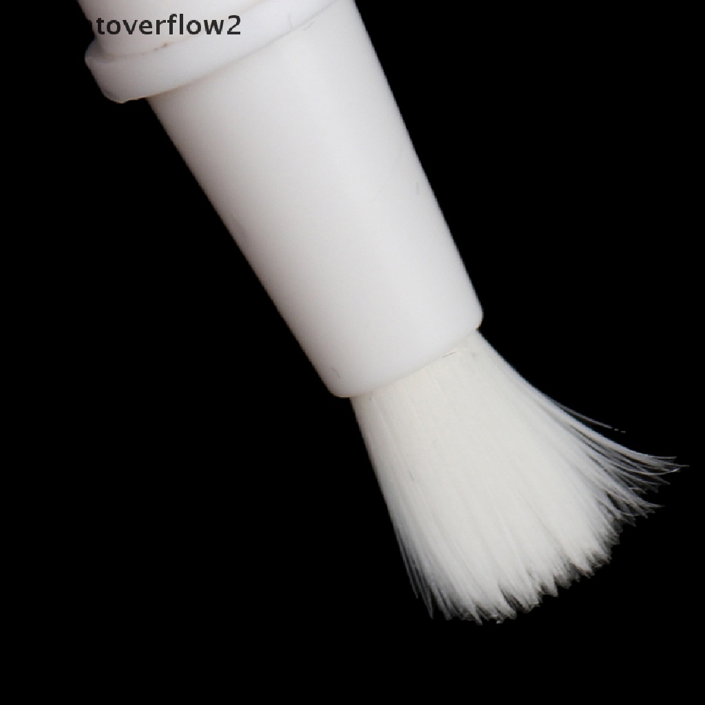 (lightoverflow2) 5pcs Botol Minyak Nutrisi Kuku Kosong 3ML Dengan Brush Aplikator