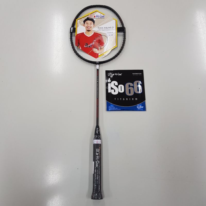 Jual Raket Racket Reket Badminton Bulutangkis Hiqua Hi Qua Hi Qua Red Lite Original Shopee