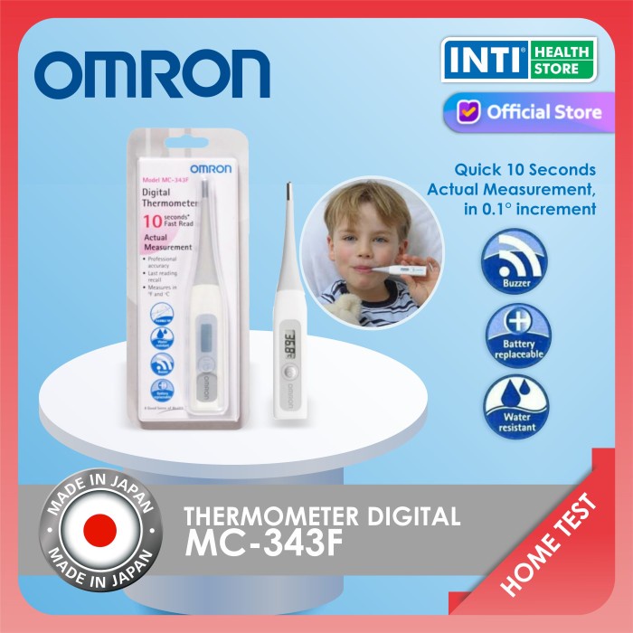 OMRON Thermometer Digital MC-343 / Termometer Ketiak Digital
