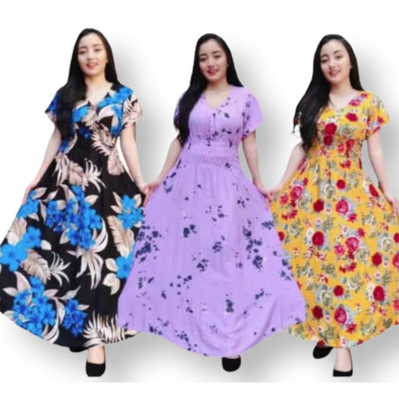 Daster Manohara| Daster Kekinian |Daster Panjang |Dres Bali Manohara