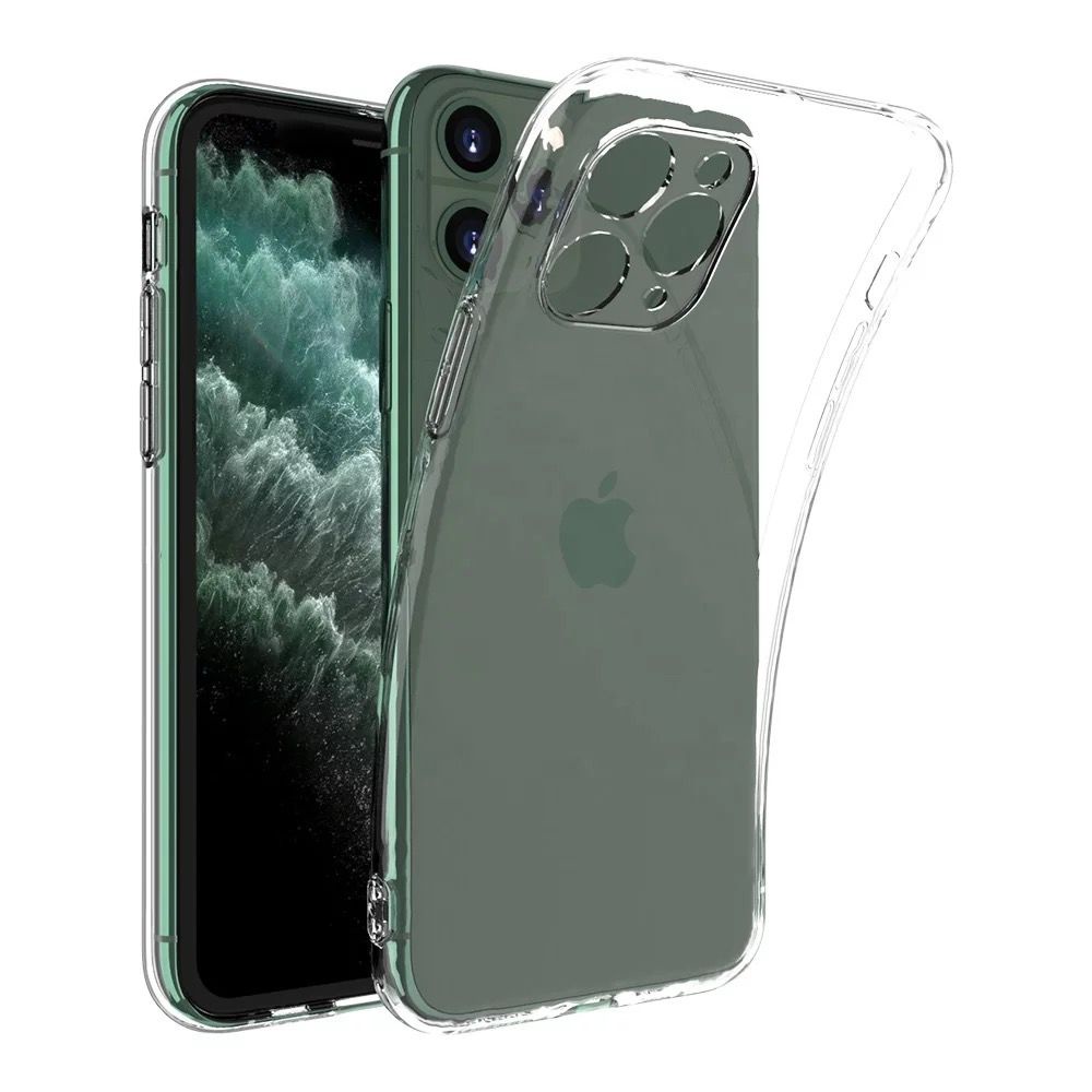 Case Cystral Soft Case IPHONE 5 5G 5S 6 6G 6S 6+ 6S+ 7 7+ 8 8+ SE 2 X XS MAX XR 11 12 13 14 PLUS PRO MAX Case TPU Bening Transparan