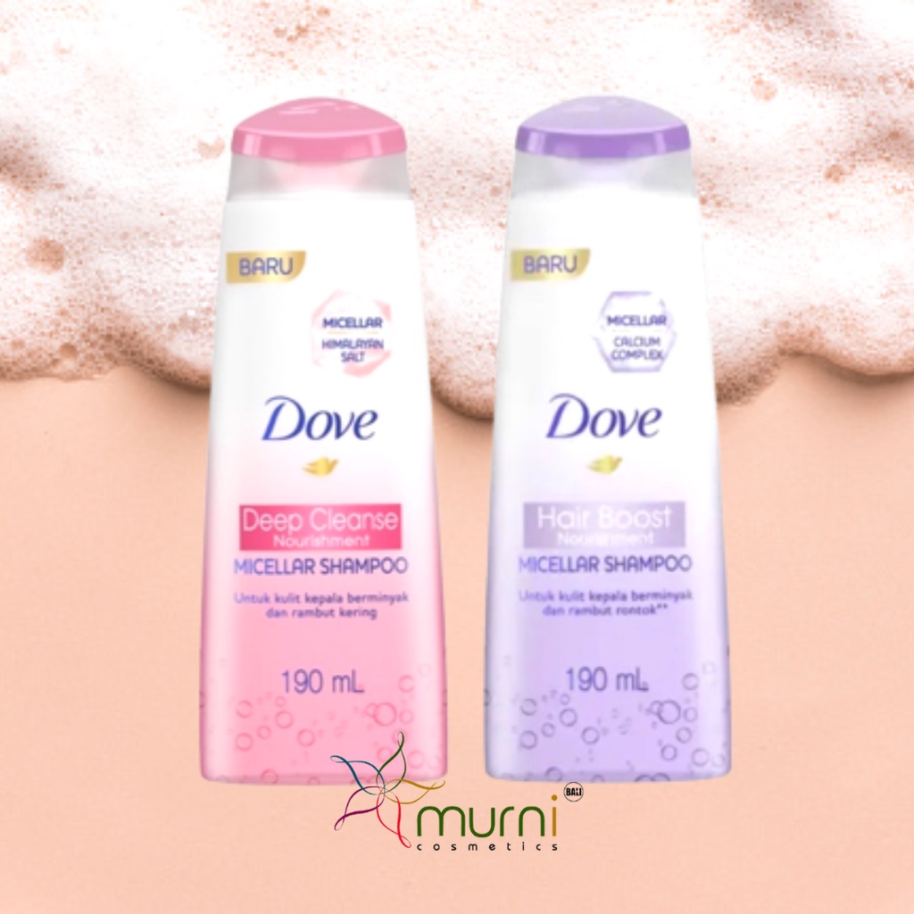 DOVE MICELLAR SHAMPOO 190ML