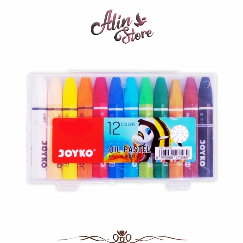 

Crayon / Oil Pastel 12 Warna 12 CR Joyko