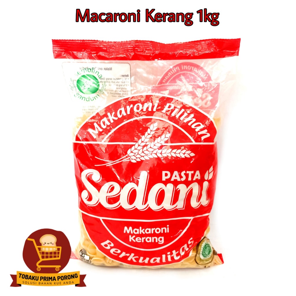 

SEDANI - MACARONI KERANG - 1 KG - PASTA SIAP GORENG