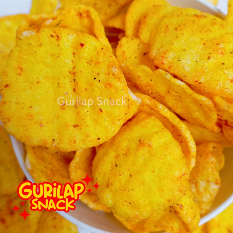 

Kerupuk singkong poco poco cemilan ringan cemilan santai 500 gram