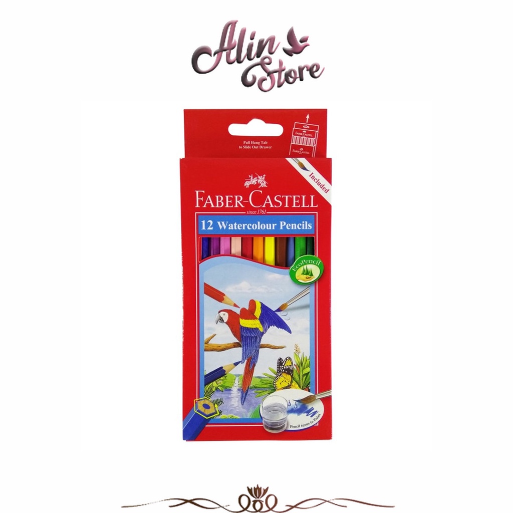 

Pencil Watercolour PW12L 12 Warna Faber-castell