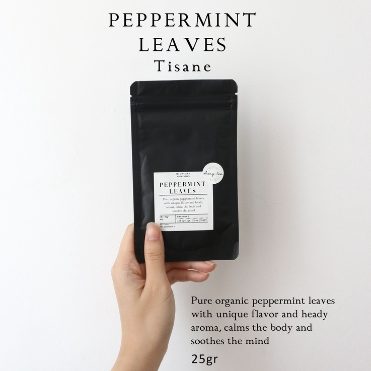 

PEPPERMINT LEAVES / GRANULATED / premium organic tea