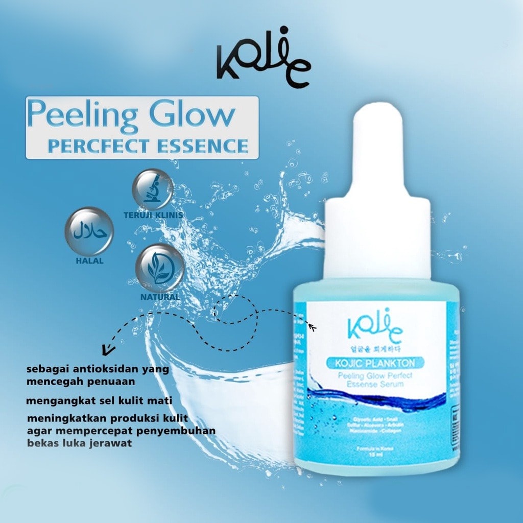 SERUM SERIES KOJIC PLANKTON | White Glow | Peeling | Acne