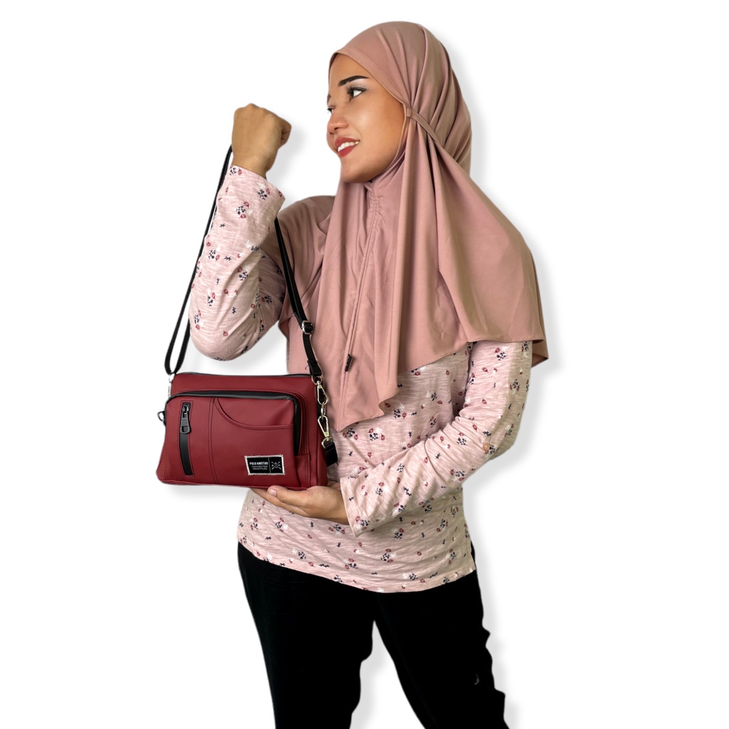 Tas Dompet Hand Bag Clutch Bag Waterproof Polo Amstar Bahan Ballon Anti Air Tas Selempang Wanita Tas Dompet Wanita 2023