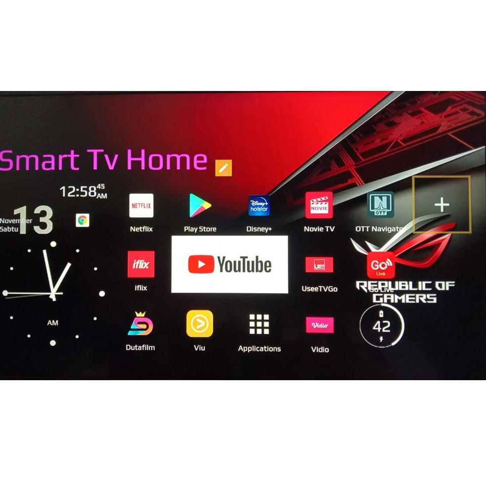 smart tv box indihome unlock root full all channel & full aplikasi v2 ram 2gb (KODE Y441)