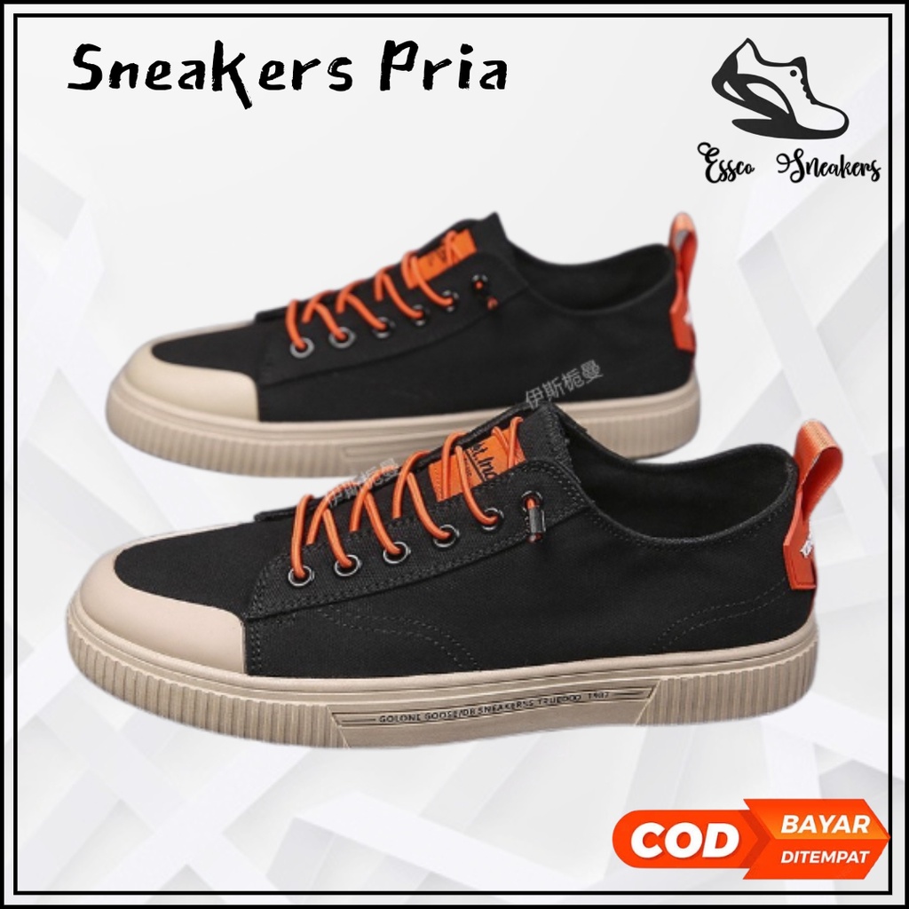 Sepatu Sneakers Pria Cowok Original Import Keren Casual