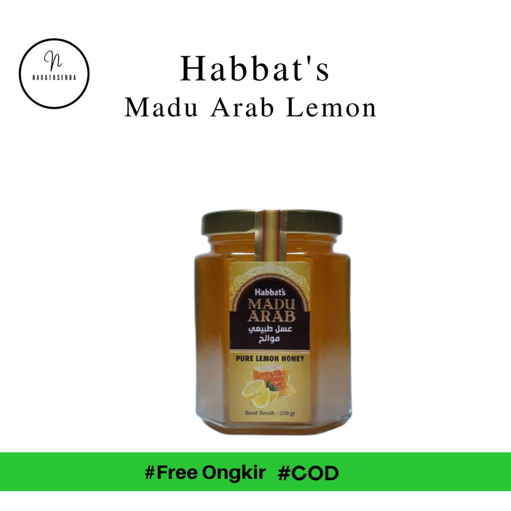 

Habbats Madu Arab Lemon 145gr 250gr