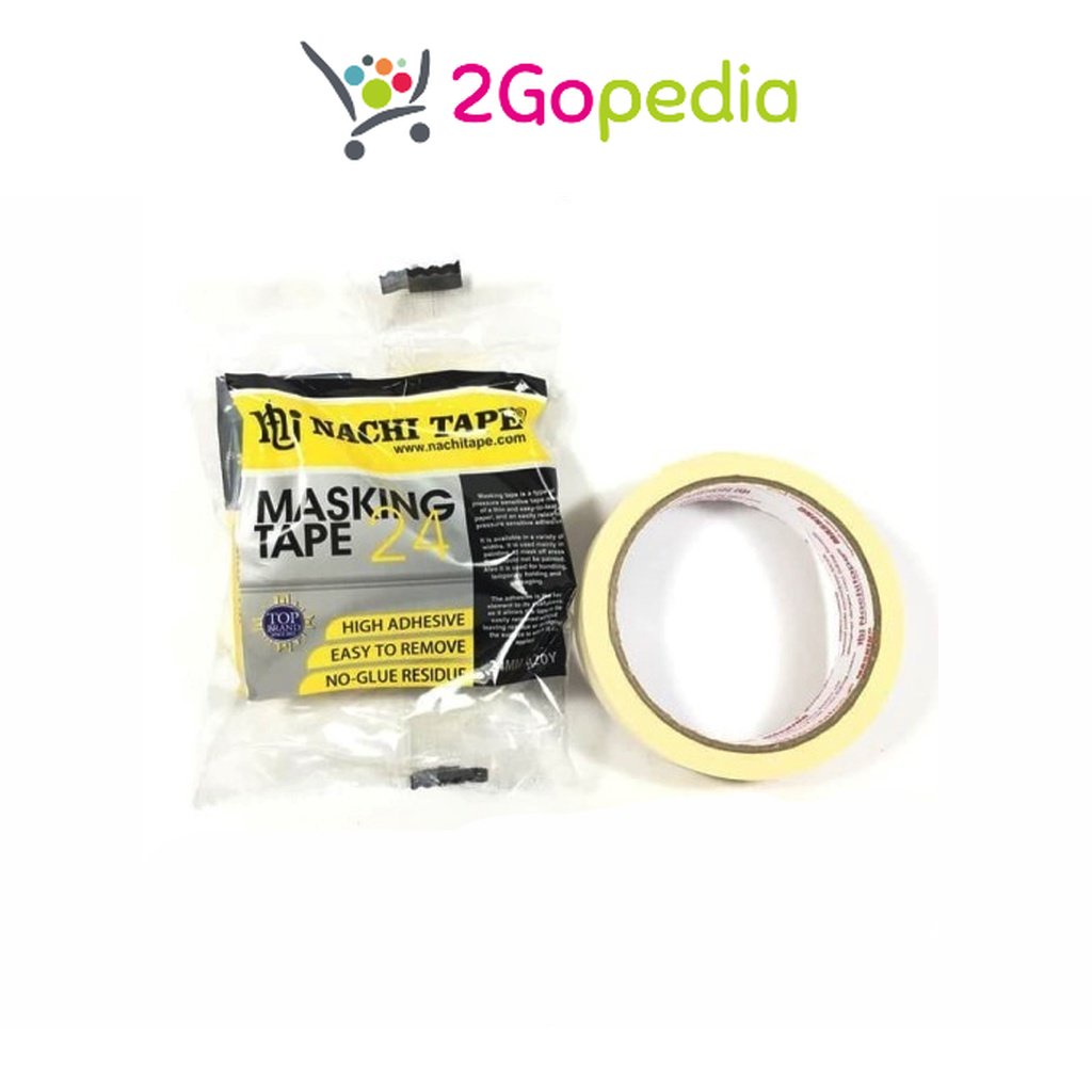 

Isolasi Kertas/ Masking Tape 24 Mm 1 Inch Nachi Grosir Murah Atk