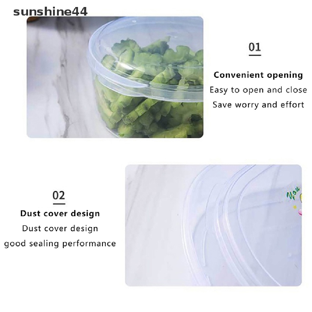 Sunshine Kotak Makan Siang / Sayur / Buah Untuk Kulkas