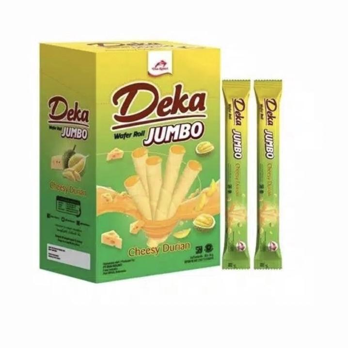

Barang Baru ♛ DEKA WAFER ROLL CHEESE DURIAN 20x16 GR!