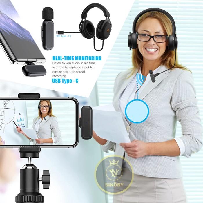 Wireless Microphone COSTA True Dual (TX) Clip On MIC With Monitoring