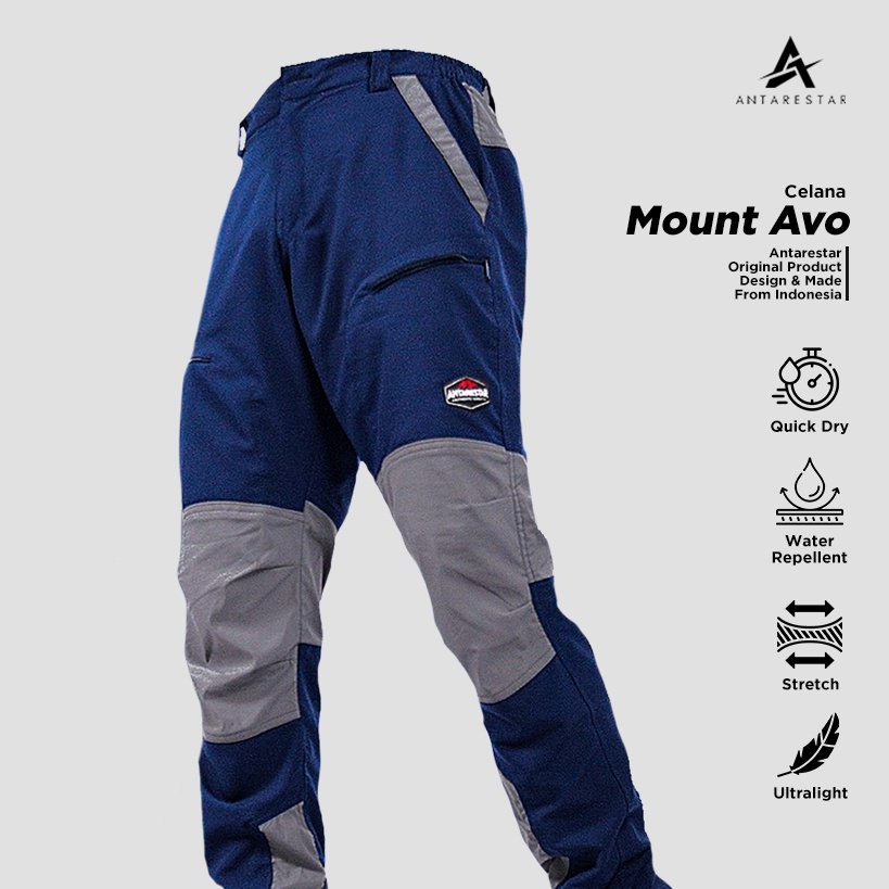 Celana Gunung Pria Wanita Celana Mount Avo Antarestar Outdoor Anti Air Celana Panjang Waterproof  Ce