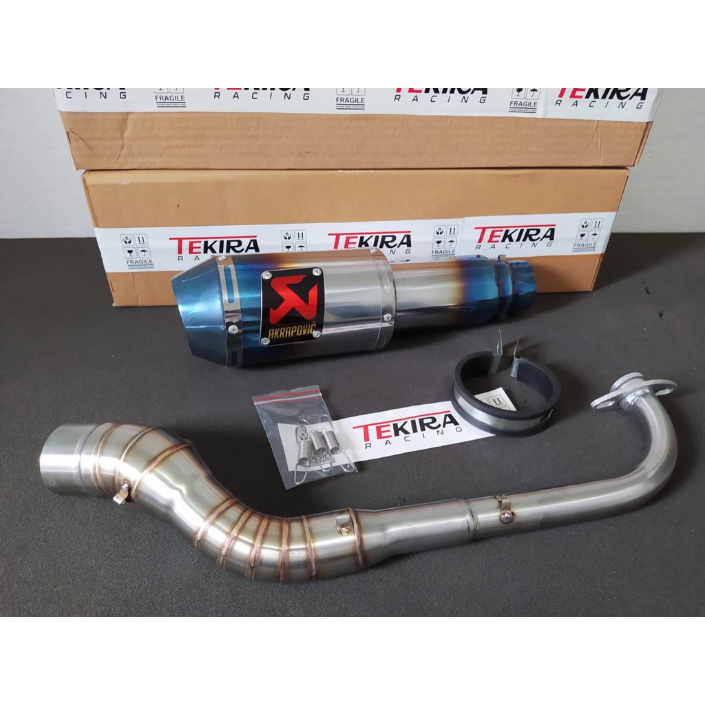 Knalpot Akrapovic GP M1 Lorenzo Pcx Adv Vario 160 150 125 110 New Keyless Led Fi Techno Bohlam Beat 