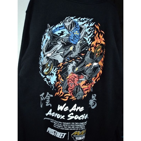 Hoodie Prostreet X Yamaha Aerox 155