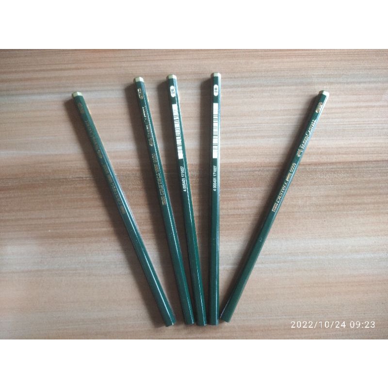 

pensil 2B fabercarltell original ecer