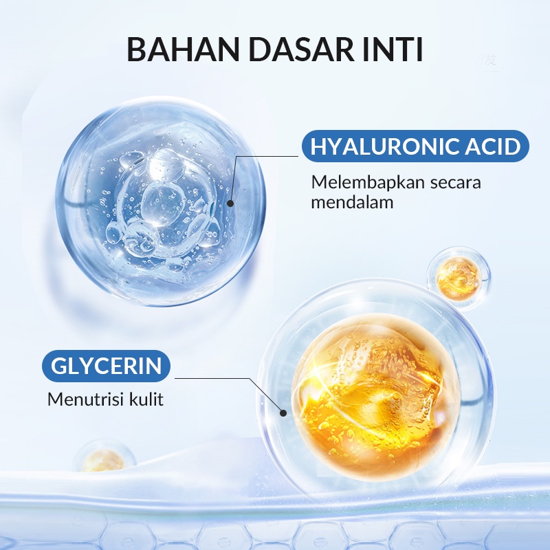 GIRLSNEED77 - COD BIOAQUA Face Wash Hyaluronic Acid Moisturizing Cleanser 100g Pembersih Wajah