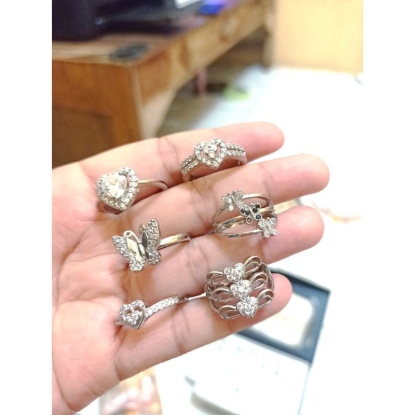 CINCIN DEWASA WARNA PUTIH 8 VARIASI