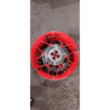 velg pelek racing honda sonic 150 r set depan belakang seken original