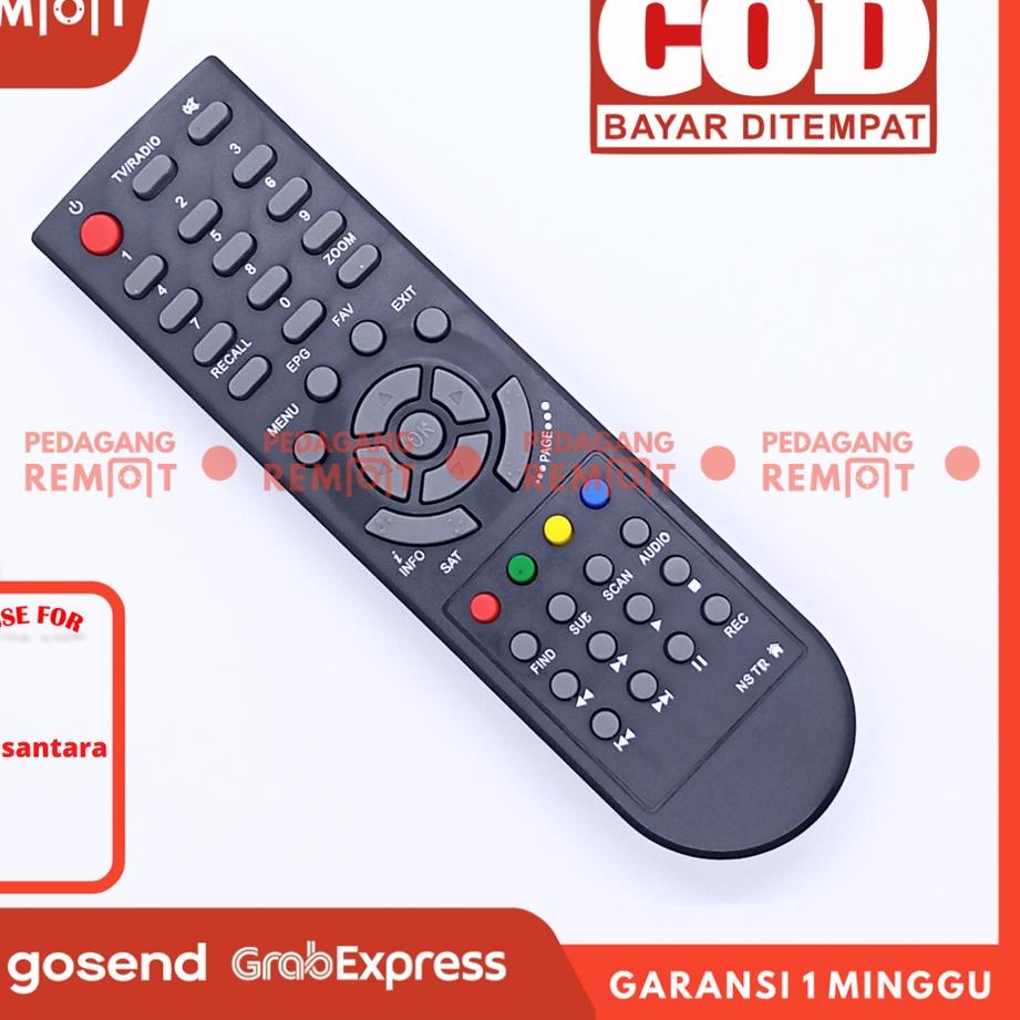 Terbatas--Remot Remote Receiver Parabola Tanaka Nusantara TN-01 4K HD / Transvision Nusantara HD KU 