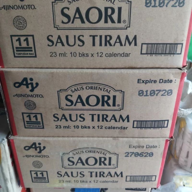 

Saus Tiram Saori Sachet per dus (120bks)