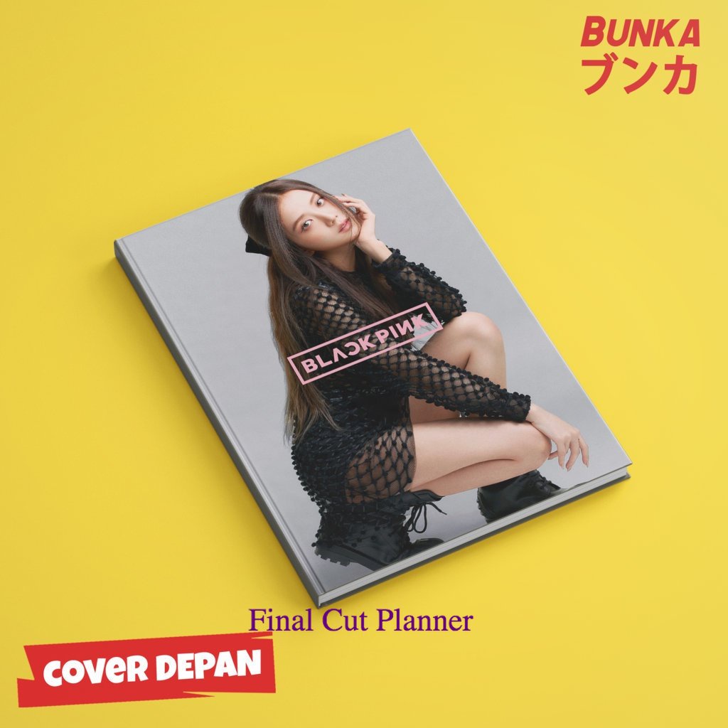 

Notebook KPOP Black pink Elle Jisoo Hardcover A5 Buku Tulis Catatan Notes Agenda Planner Jurnal .