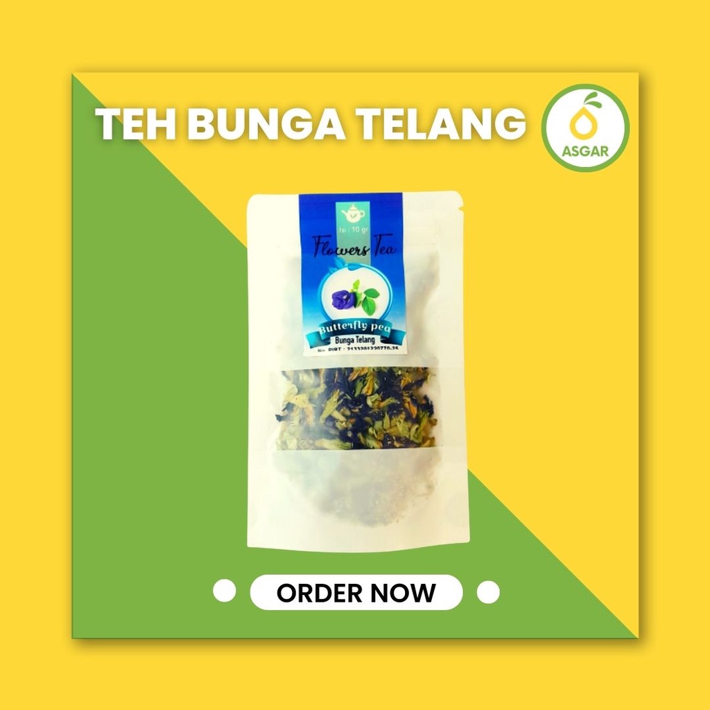 

Teh Herbal Bunga Telang Teh Celup Bunga Telang Premium Bersih Sehat Minuman Aestetik Butterfly Pea Tea Herbal Berkhasiat