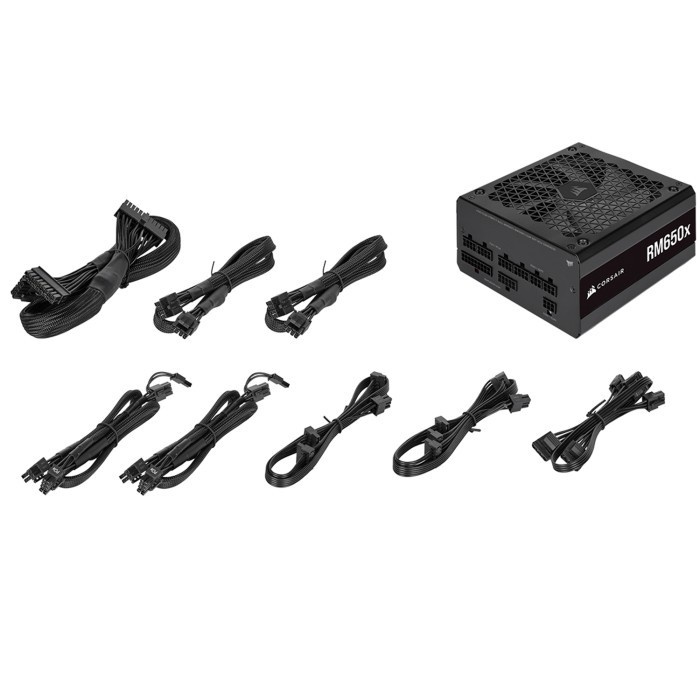 Corsair Rm650X 650W 80 Plus Gold Certified Fully Modular