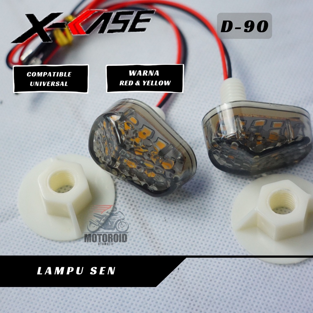 LAMPU SEN TEMPEL KURA KURA LED CRYSTAL TURTLE AEROX NMAX CBR NINJA VIXION FU TIGER UNIVERSAL