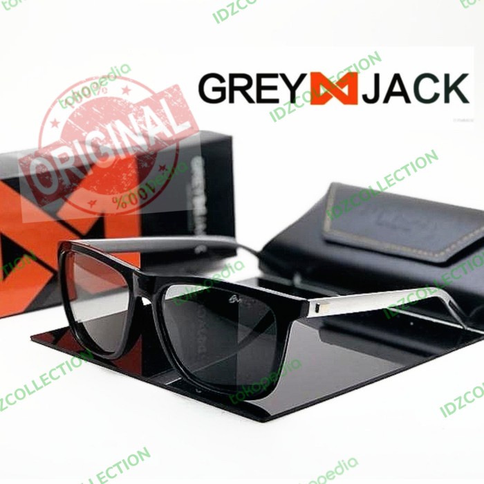 Kacamata Hitam Grey Jack Original Magnesium Kacamata Pria