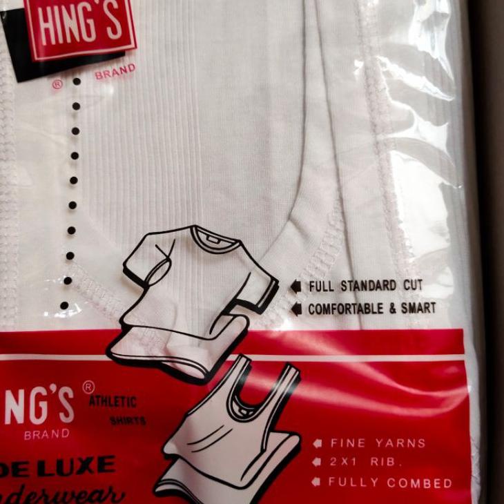 Chekout SINGLET HINGS PRIA, SINGLET DEWASA SALUR / KAOS DALAM PRIA HING'S SINGLET HINGS MERAH/ KUTAN