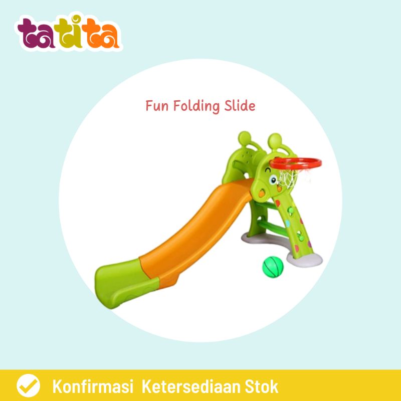 Perosotan Anak Sewa Mainan Parklon Fun Folding Slide