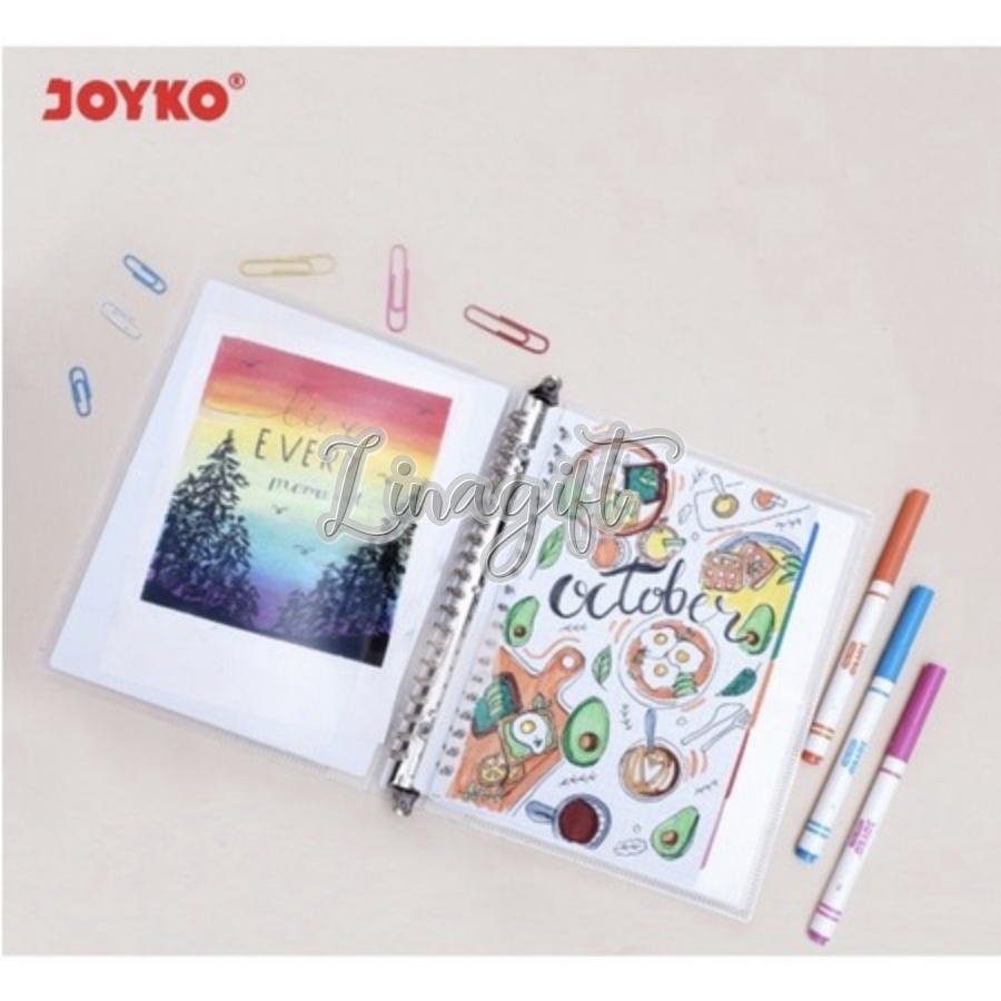 JOYKO - BINDER NOTE A5 KWARTO / EDUCATION / KNOWLEDGE / PEMBATAS FILE / LOOSELEAF KERTAS ISI FILE
