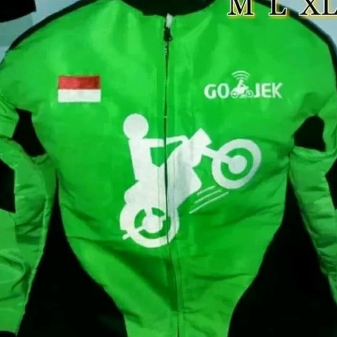 [BISA COD] Jaket Gojek murah Premium