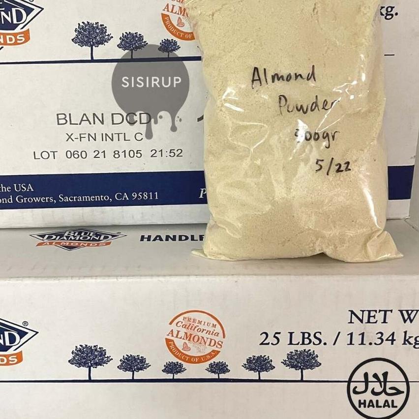 

COD✔️500 GR Almond Powder 500 GR / Almond Bubuk|KD9