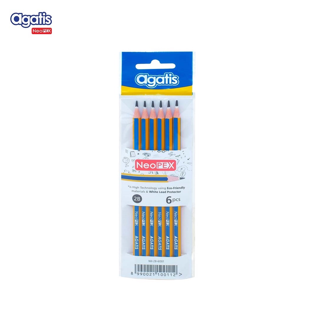 

Pensil AGATIS Neopex 2B (1 Pack isi 6 Pcs)