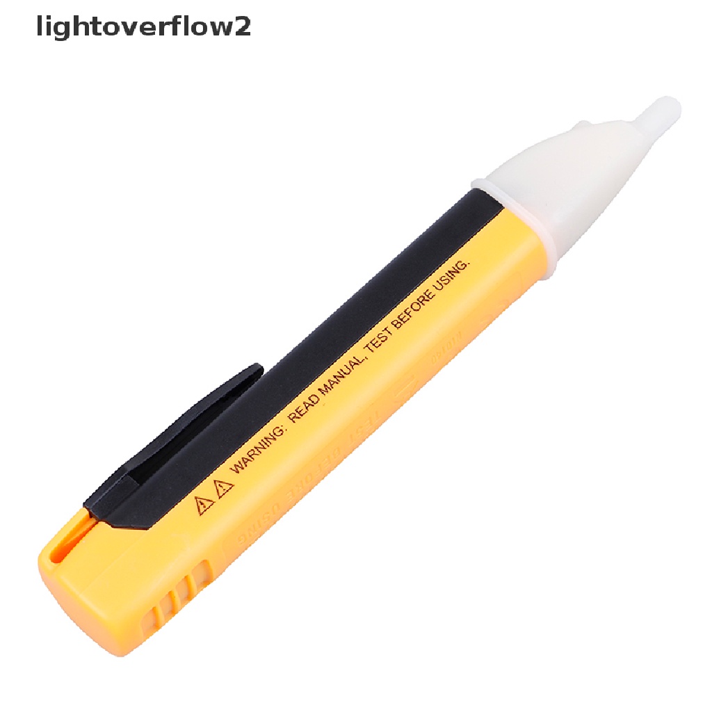 (lightoverflow2) Pensil Uji Deteksi Arus Listrik Non-Kontak 1AC-D Ultra Aman VD02