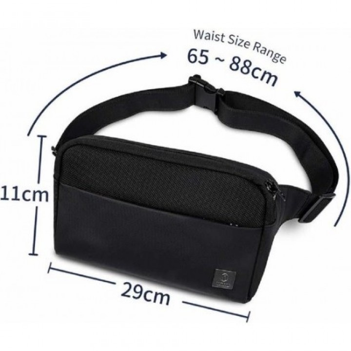 50 WIWU METRO MATE - Multifunctional Waterproof Slim Travel Waist Bag