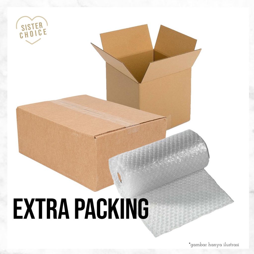 

Extra Packing Kardus / Bubble Wrap