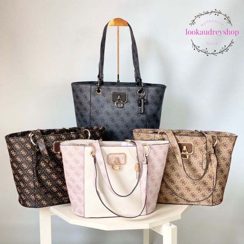 [100% ORIGINAL] GUESS Two in One Top Handle Bag | Tas Guess | Tas Wanita | Tas Selempang Wanita | Ta