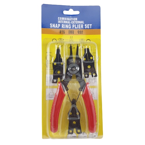 Tang Snap Ring Set Per Circlip Pliers Snapring Internal External Bent