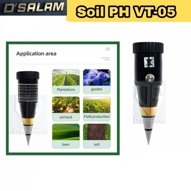 Ph Tanah - Soil ph VT 05 - Soil moisture alat pengukur Ph Tanah